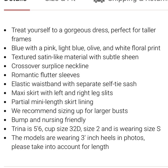 COPY - Baltic Born Sicily Satin Maxi Dress - Picture 10 of 10